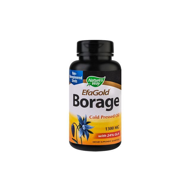 Borage 1300mg Efagold 60 cps, Nature's Way