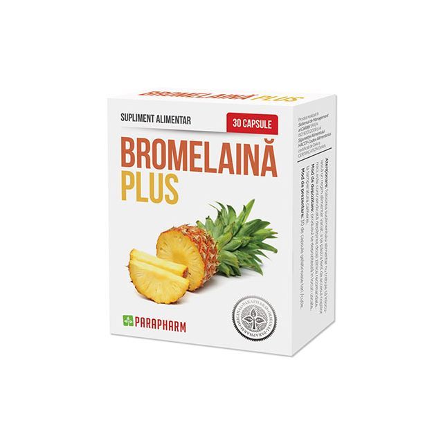 Bromelaina plus 30 cps, Parapharm