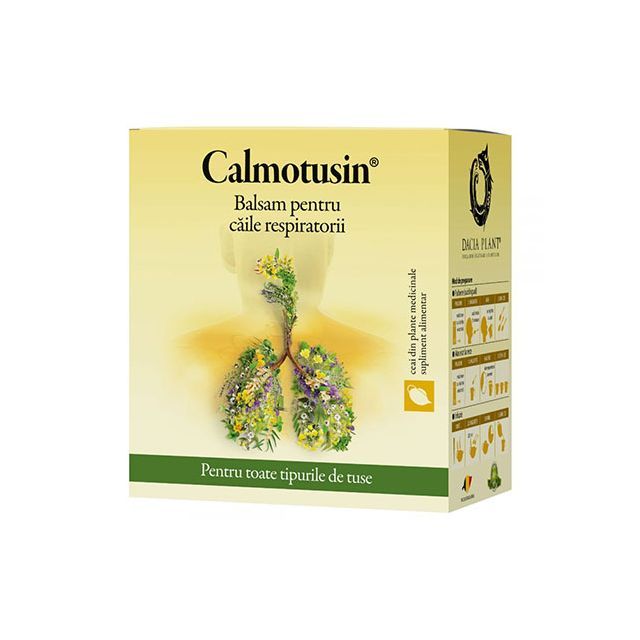 Calmotusin ceai 50g, Dacia Plant