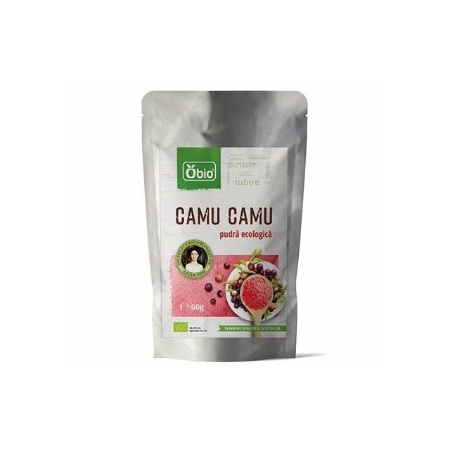 Camu Camu pulbere bio raw 60g, Obio