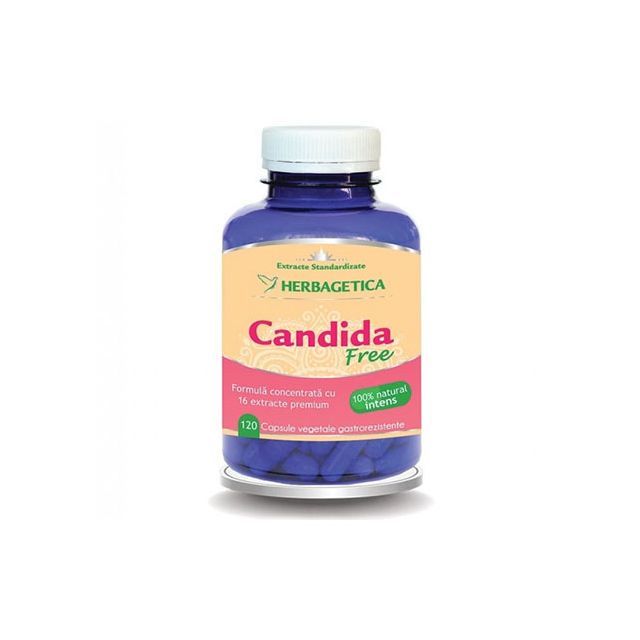 Candida Free 120cps, Herbagetica 