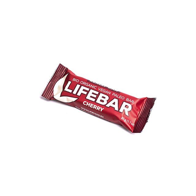 Lifebar baton cu cirese raw bio 47g, Lifefood