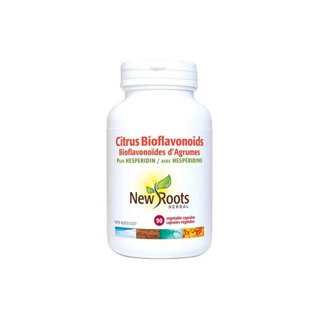 Bioflavonoizi citrici (vitamina P) 650mg 90 cps, New Roots