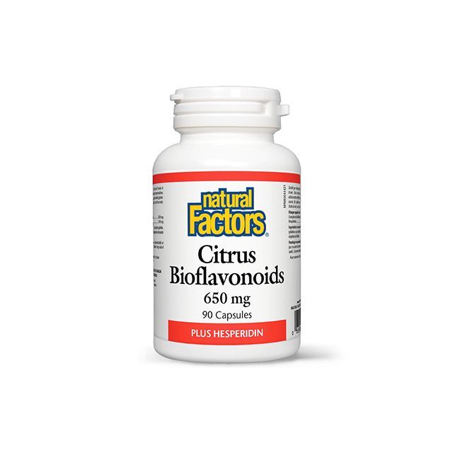 Bioflavonoizi Citrici + Hesperidin 650mg 90 cps, Natural Factors