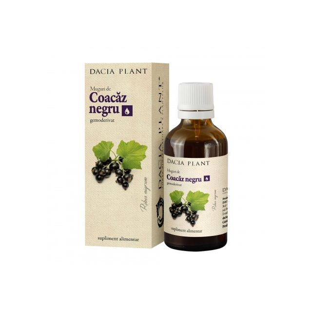 Coacaz Negru gemoderivat 50ml, Dacia Plant