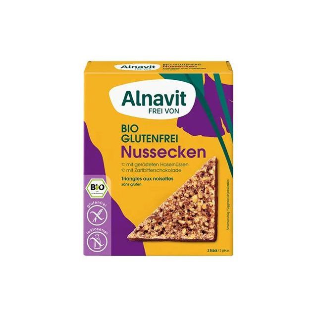 Cookie cu nuci fara gluten, bio150g, Alnavit