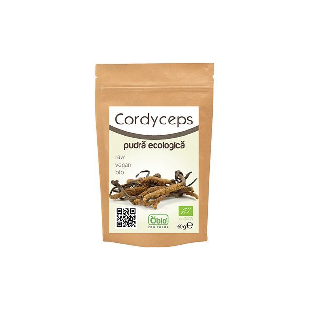 Cordyceps pulbere bio 60g, Obio