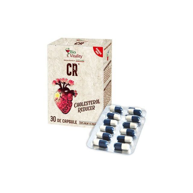 CR - Cholesterol Reducer 30 cps, Bio Vitality