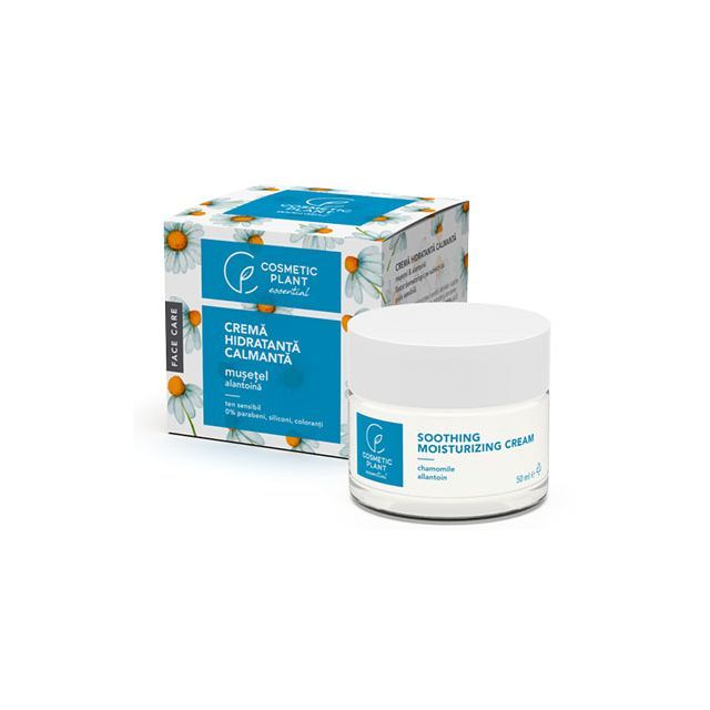 Crema hidratanta calmanta extract de musetel & alantoina 50ml, Cosmetic Plant