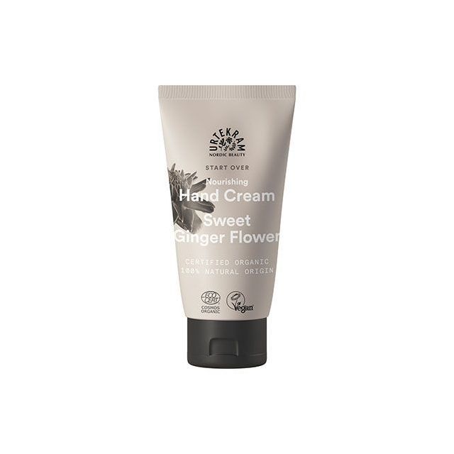 Crema de maini, cu flori dulci de ghimbir 75ml, Urtekram