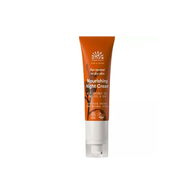 Crema hranitoare de noapte pentru ten normal spre uscat 50ml, Urtekram