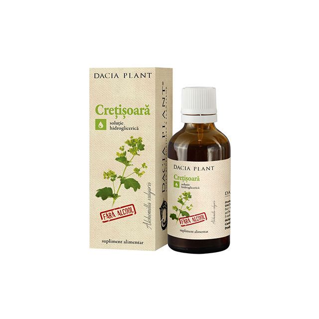 Cretisoara tinctura fara alcool 50ml, Dacia Plant