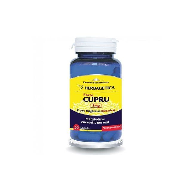Cupru Forte 60 cps, Herbagetica