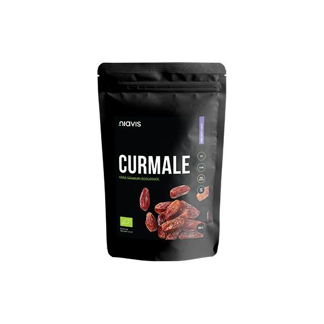 Curmale fara samburi Ecologice/Bio 250g, Niavis