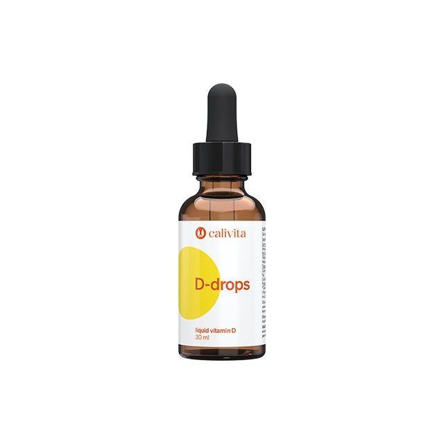 D-drops - Vitamina D3 Lichida 30ml, Calivita
