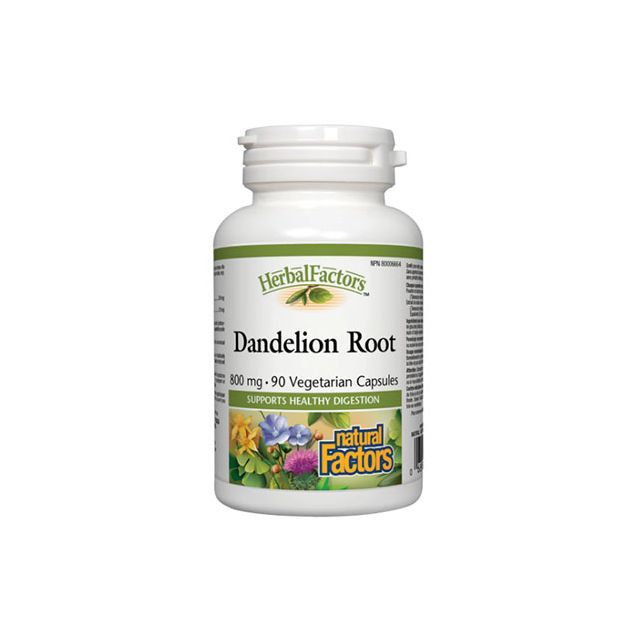 Dandelion Forte 800mg 90 cps, Natural Factors