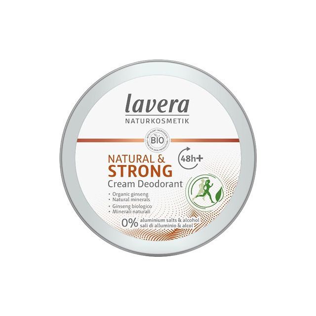 Deodorant crema Bio Natural & Strong 48h 50ml, Lavera