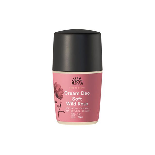 Deodorant bio organic crema Dare to Dream cu trandafir salbatic si aloe vera 50ml, Urtekram