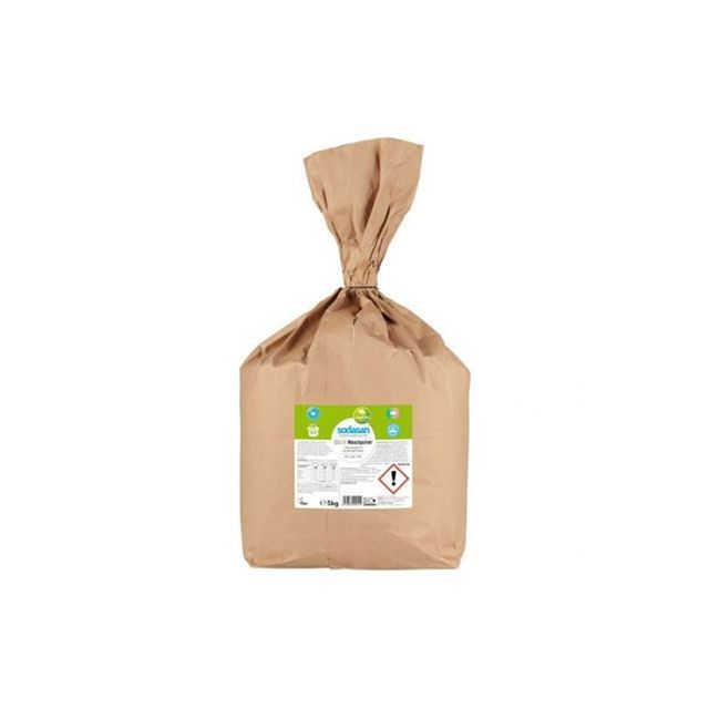 Detergent praf ecologic compact pentru rufe albe si colorate 5kg, Sodasan