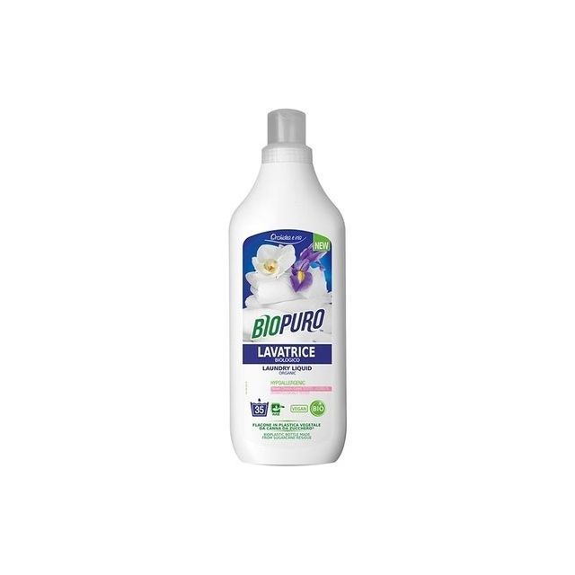 Detergent bio hipoalergen pentru rufe albe si colorate 1l, Biopuro