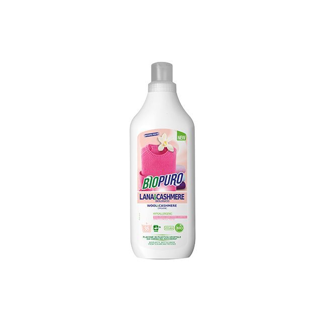 Detergent bio hipoalergen pentru lana, matase, angora si casmir 1l, Biopuro