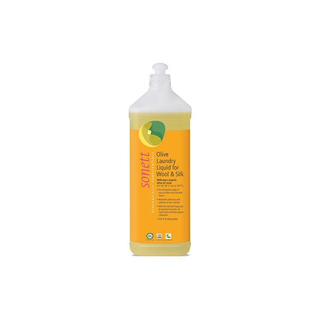 Detergent ecologic lichid cu ulei de masline pentru lana si matase 1l, Sonett, 