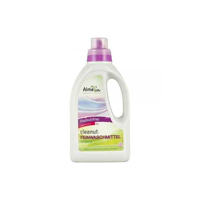 Detergent lichid de rufe cu nuci de sapun 750ml, AlmaWin