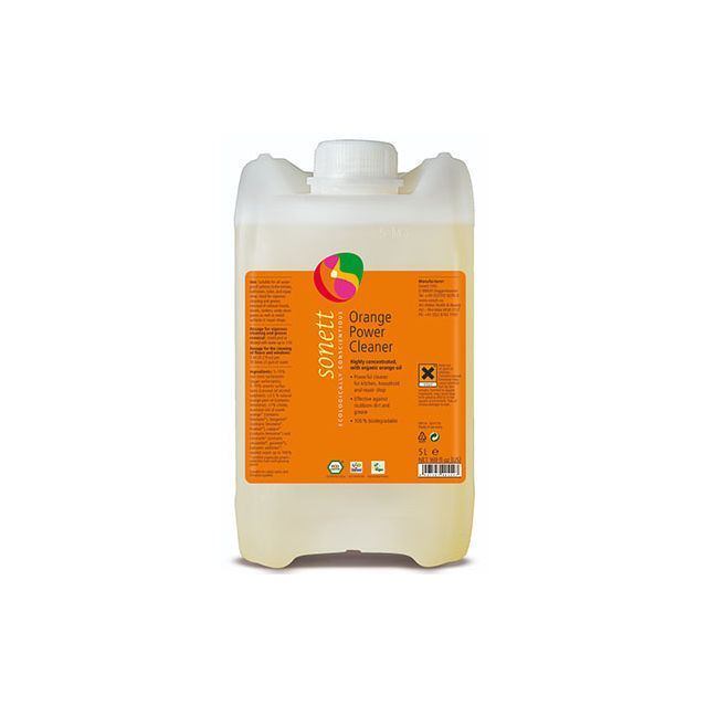Detergent ecologic universal concentrat cu ulei de portocale 5l, Sonett