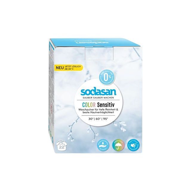 Detergent praf ecologic confort-sensitiv hipoalergen 1010g, Sodasan