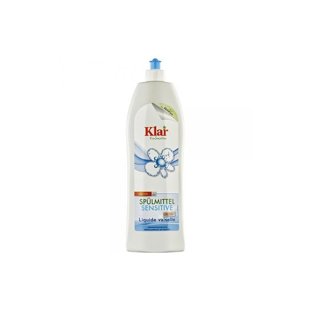 Detergent lichid sensitiv pentru vase 1l, Klar