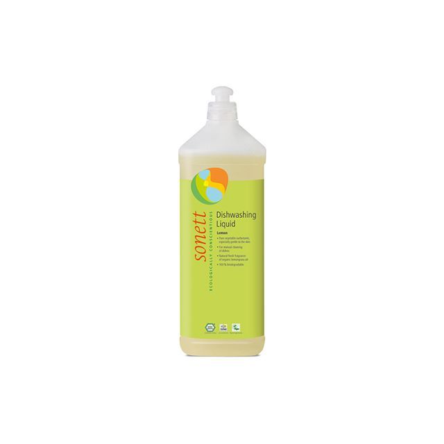 Detergent ecologic pentru spalat vase cu lamaie 1l, Sonett