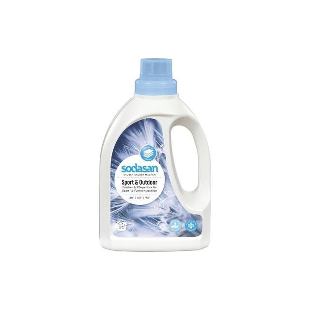 Detergent Bio Lichid Activ Sport pentru echipament sportiv 750ml, Sodasan