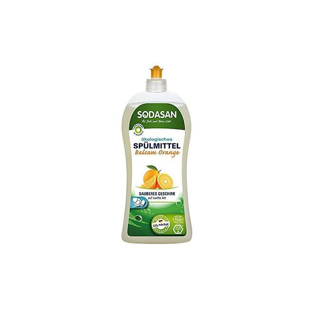 Detergent lichid ecologic si balsam pentru vase cu portocale 1l, Sodasan