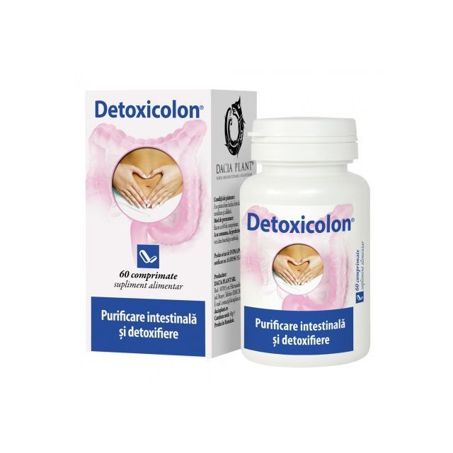 Detoxicolon 60 cpr, Dacia Plant