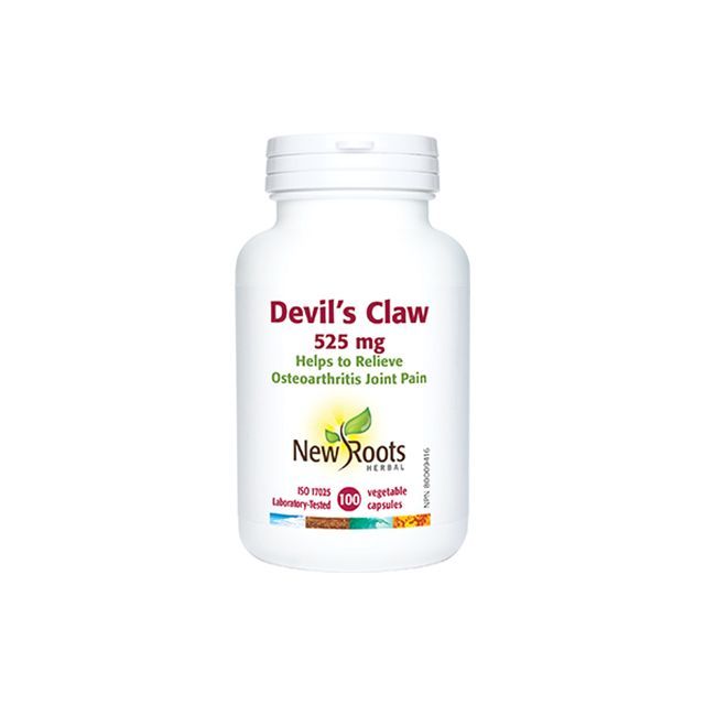 Gheara diavolului (Devil’s Claw) 525mg 100 cps, New Roots