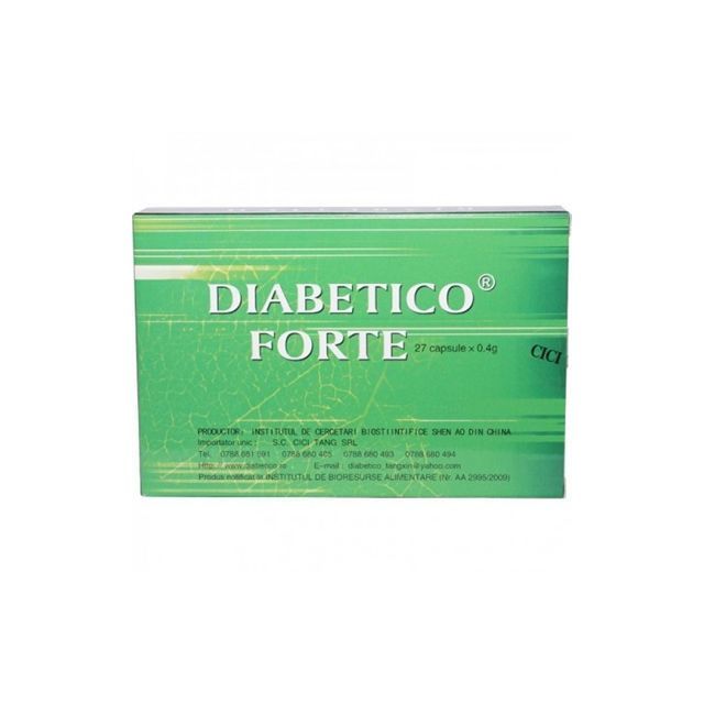Diabetico Forte, 27 cps, Cici Tang