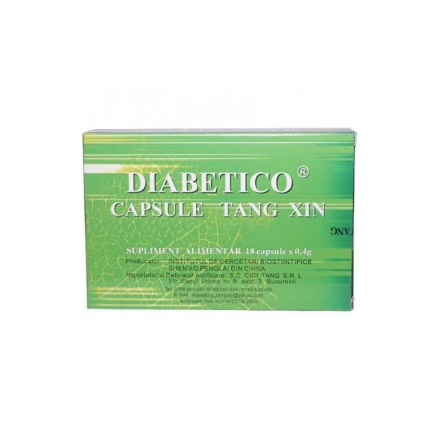 Diabetico - Tang Xin, 18 cps, China