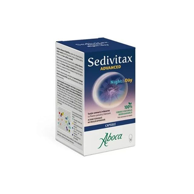 Sedivitax Advanced Night&Day 30 cps, Aboca