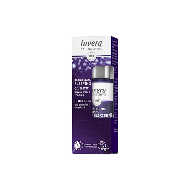 Elixir de noapte cu antioxidanti Re-Energizing Sleeping Oil 30ml, Lavera