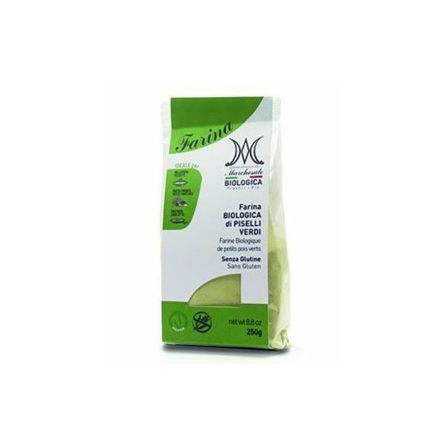 Faina de mazare verde fara gluten eco 250g, Marchesato