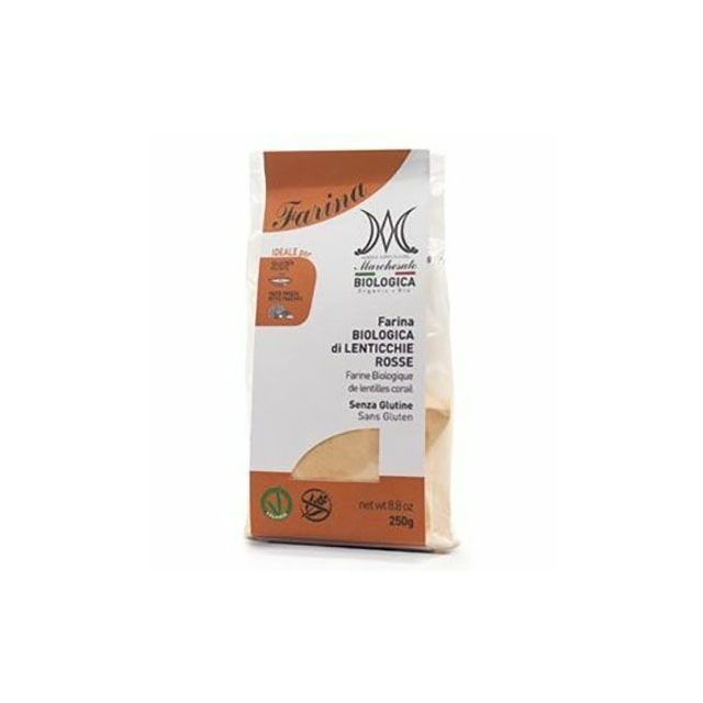 Faina de linte rosie fara gluten eco 250g, Marchesato