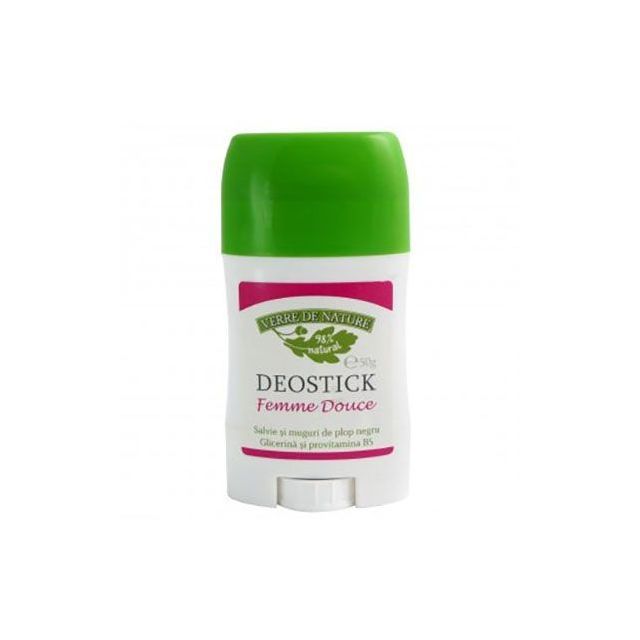 Deostick cu salvie si plop negru Femme Douce 50g, Manicos