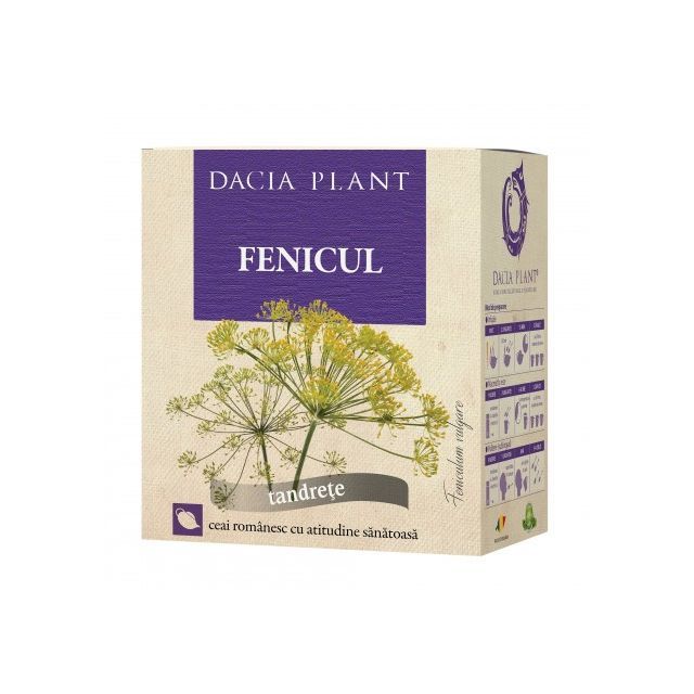 Ceai de Fenicul 50g, Dacia Plant