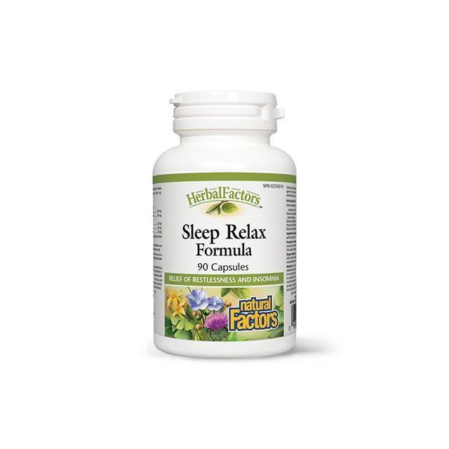 Formula Sleep Relax 90 cps, Natural Factors