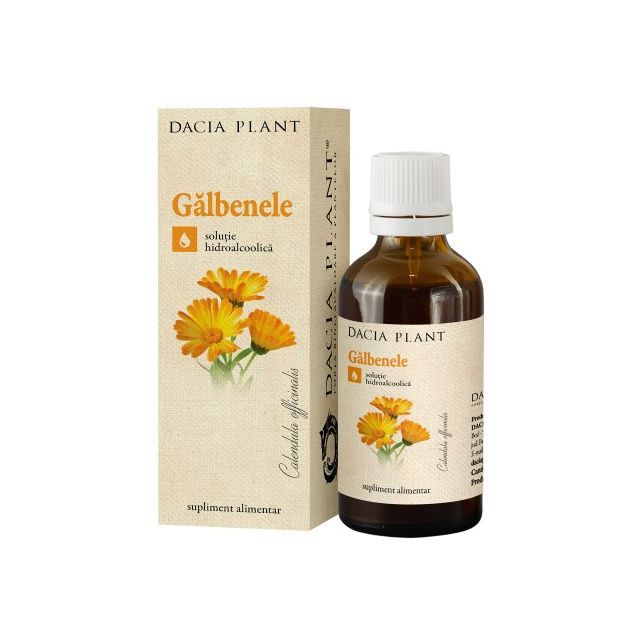 Galbenele tinctura 50ml, Dacia Plant