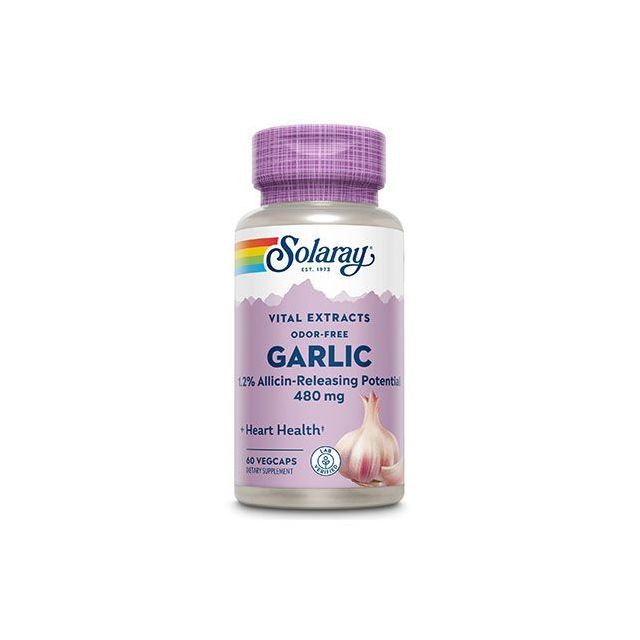 Garlic (Usturoi) 500mg 60 cps, Solaray