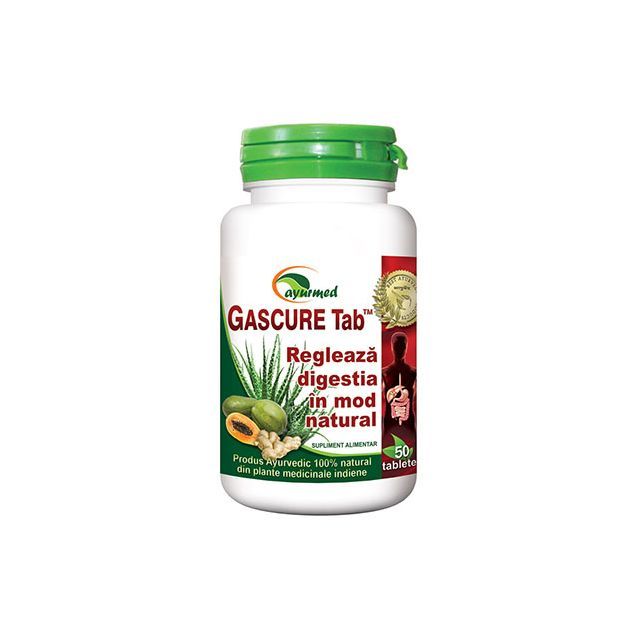 Gascure 50 tbl, Ayurmed