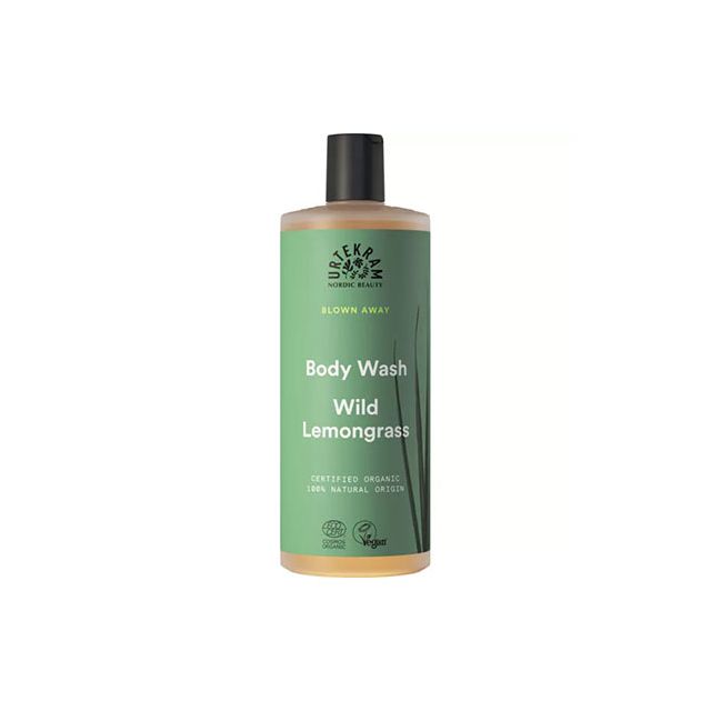 Gel de dus cu lemongrass salbatic bio 500ml, Urtekram