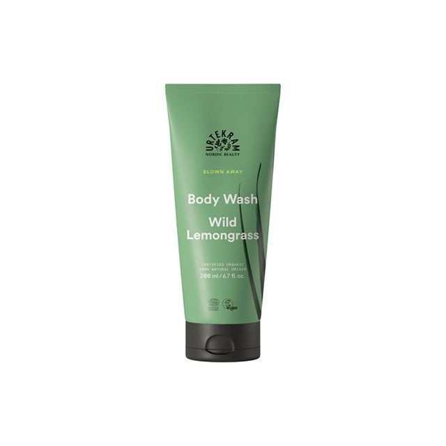 Gel de dus cu lemongrass salbatic bio 200ml, Urtekram