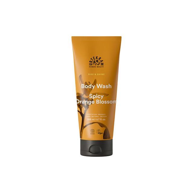 Gel dus hidratant Rise & Shine portocale aromate 200ml, Urtekram